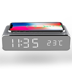 Carregador sem fio Time Despertador LED - comprar online