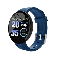Smartwatch Circular com Múltiplos Modos Esportivos