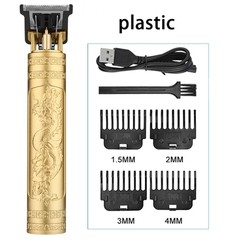 Máquina de corte de cabelo elétrico para homens, cortador de cabelo na internet