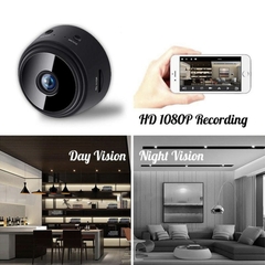 Mini câmera de Vigilância WiFi HD 1080p na internet