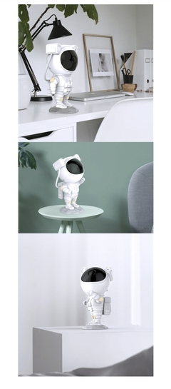 projetor de galaxia space, decoração para quarto luminaria - loja online