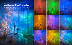 Projetor de Luz Galáxia, Luz do Céu Estrelado, Decoração do Quarto - comprar online