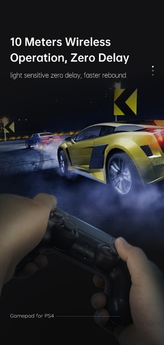 Gamepad sem fio controlador bluetooth - loja online