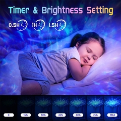 Projetor de Luz Galáxia, Luz do Céu Estrelado, Decoração do Quarto - comprar online