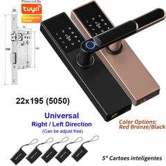Fechadura Eletrônica Biométrica Digital Black Smart - comprar online