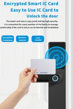 Fechadura Eletrônica Biométrica Digital Black Smart - comprar online