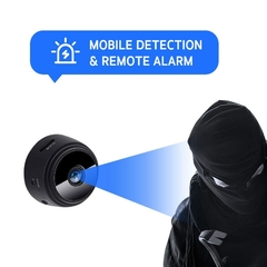 Mini câmera de Vigilância WiFi HD 1080p na internet