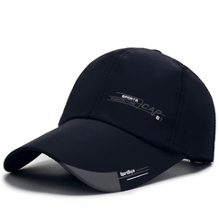 Boné de beisebol monocromático moda casual na internet