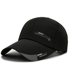 Boné de beisebol monocromático moda casual na internet