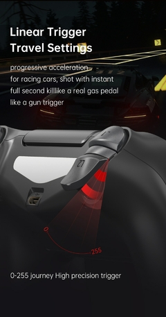 Gamepad sem fio controlador bluetooth - loja online