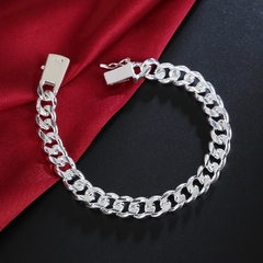 pulseira de prata 10mm na internet