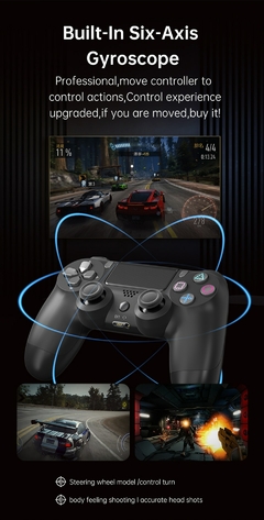 Gamepad sem fio controlador bluetooth - loja online