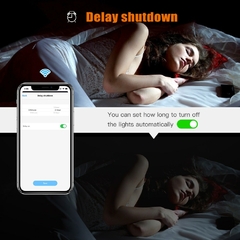 lanpada de led inteligente wifi com alexa na internet