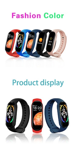 Relógio smart de pulso M7 - loja online