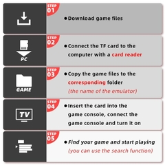 usb com 10000 jogos pórtatil 4k game trick - mercus store