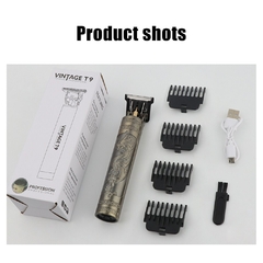 Máquina de corte de cabelo elétrico para homens, cortador de cabelo - mercus store