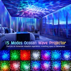 Projetor de Luz Galáxia, Luz do Céu Estrelado, Decoração do Quarto - comprar online