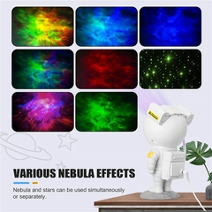 projetor de galaxia space, decoração para quarto luminaria - mercus store