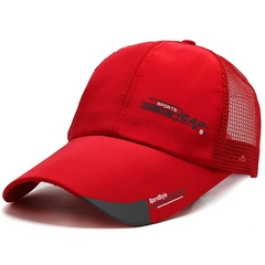 Boné de beisebol monocromático moda casual