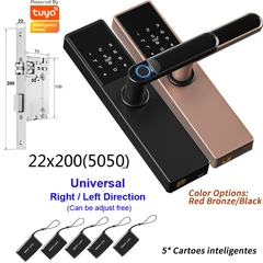 Fechadura Eletrônica Biométrica Digital Black Smart na internet