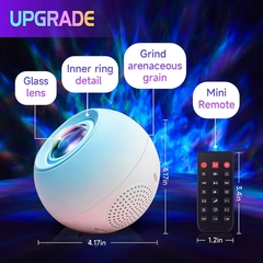 Projetor de Luz Galáxia, Luz do Céu Estrelado, Decoração do Quarto - comprar online