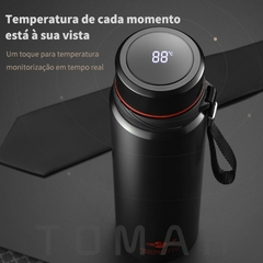 garrafa térmica de aço inoxidável