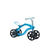 Bicicleta De Equilíbrio Infantil Futurista Sem Pedal 4 Rodas - Azul - comprar online