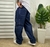 Calça Cargo Lavagem Escura - comprar online