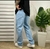 Calça Baggy Lavagem Clara - comprar online