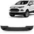 PARACHOQUE DIANTEIRO ECOSPORT 2013/2017 PRETO LISO C/GRADE PCH C/SPOILER