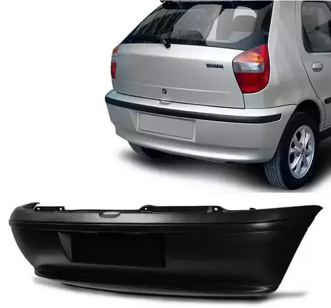 PARACHOQUE TRASEIRO PALIO 2001/2007 PRETO LISO