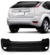 PARACHOQUE TRASEIRO FOCUS HATCH 2008/2013 PRETO LISO