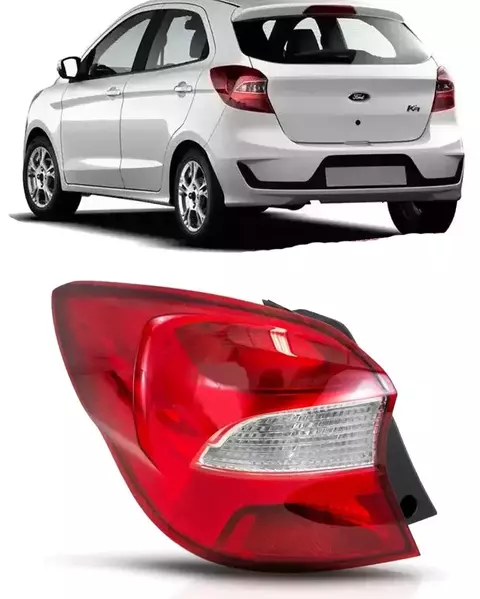 LANTERNA TRASEIRA KA HATCH 19/ IMP CRISTAL ESQ