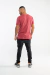Imagem do CAMISETA ESTONADA GOLA CANOA CORTE À FIO MASCULINA