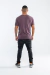 CAMISETA ESTONADA GOLA CANOA CORTE À FIO MASCULINA na internet