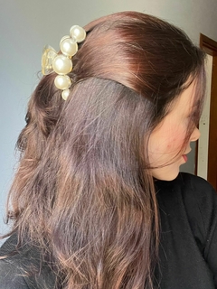 Piranha de Cabelo Pérola Clássica - loja online