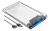 Case Para HD Externo Transparente USB 3.0 Transmissão 6Gbps Sata 2.5" HD ou SSD Exbom - ECASE-300 - comprar online