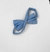 Gravata borboleta azul serenity linho na internet