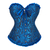 Corselette gótico feminino