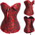 Corselette gótico feminino