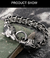 Cabeça de lobo pulseiras - comprar online