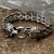 Cabeça de lobo pulseiras