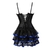 Produtos Black Victorian Corset Dresses Burlesque - comprar online