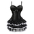 Produtos Black Victorian Corset Dresses Burlesque - loja online