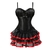 Produtos Black Victorian Corset Dresses Burlesque - geekworld
