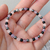 Pulsera Piedras Energéticas 4mm: Ónix, Amatista, Cuarzo Rosa y Hematite.