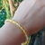 Pulsera Citrino y cristal 6mm, atraer exito y trabajar autoestima