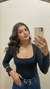 BODY ALICE MARROM - loja online