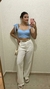 Calça Bruna off white - comprar online