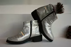Botineta Lolita plata - comprar online